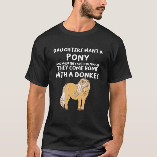 Daughters Boyfriend Vater Joke T-Shirt (Vorderseite)