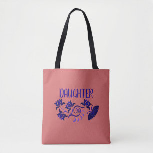 DAUGHTERS DACHGESCHENKE AUS MAMA, VATER, GRANDMOTH TASCHE