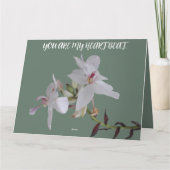 DAUGHTERS DAY BLUME GIFT KARTE (Rückseite)