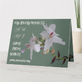 DAUGHTERS DAY BLUME GIFT KARTE (Vorderseite)