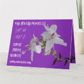 DAUGHTERS DAY BLUME GIFT KARTE (Vorderseite)