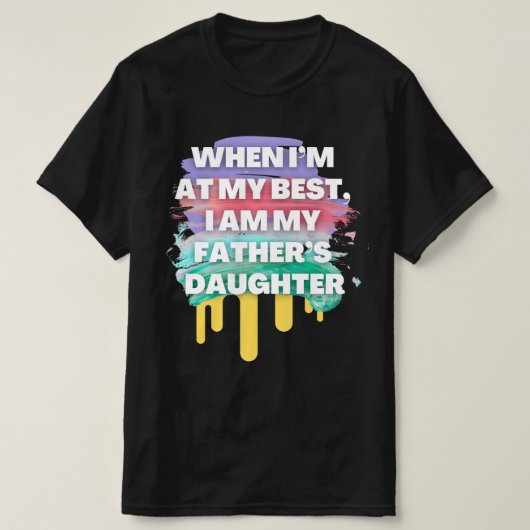 daughter's day T-Shirt (Design vorne)