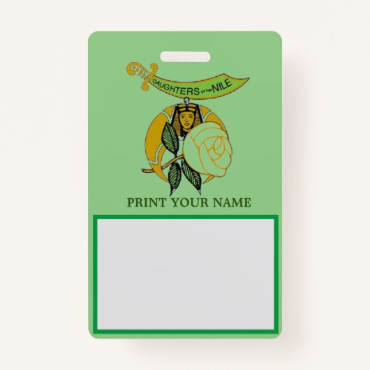 DAUGHTERS DER NILE AUSWEIS (Vorderseite)