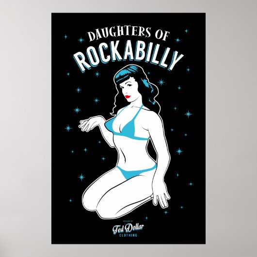 Daughters of Rockabilly Poster (Vorne)