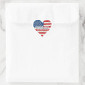 Daughters of the American Revolution DAR US Histor Herz-Aufkleber (Tasche)