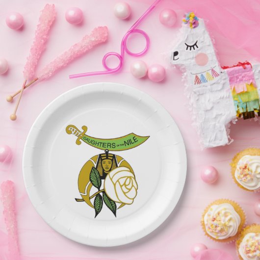 Daughters of the Nile Large Pappteller (Party)