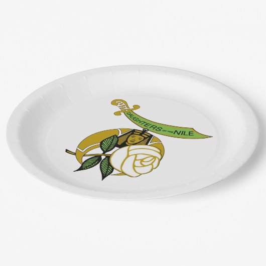 Daughters of the Nile Large Pappteller (Schrägansicht)