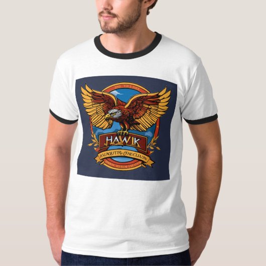 Daughters of the Sky: Bold Aviation Club Logo T-Shirt (Vorderseite)