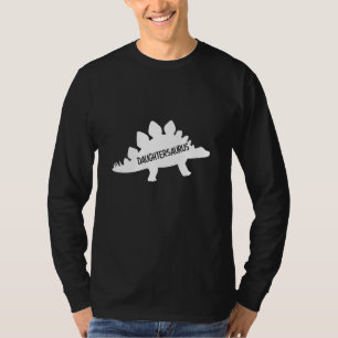 Daughtersaurus Niedlich T-Rex Dino Baby Vatertag T-Shirt