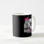 Daughtersaurus T Rex Tochter Dinosaur Matching Fa Kaffeetasse (VorderseiteRechts)