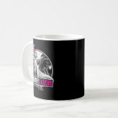 Daughtersaurus T Rex Tochter Dinosaur Matching Fa Kaffeetasse (Vorderseite Links)