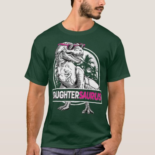 Daughtersaurus T Shirt T rex Daughter Saurus (Vorderseite)