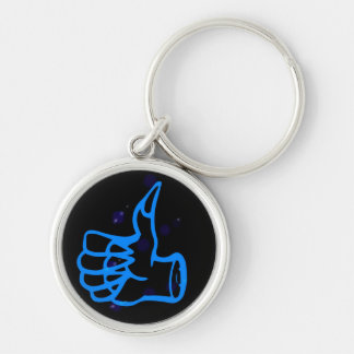 Daumen an der Schlüsselkette Schlüsselanhänger