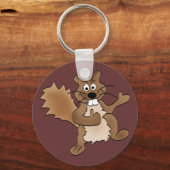 Daumen auf Eichhörnchen Schlüsselanhänger (Vorderseite)