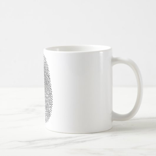 Daumen-Druck Kaffeetasse (Rechts)