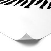 Daumen-Fingerabdruck Poster (Ecke)