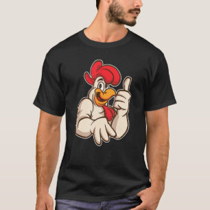 Daumen hoch Hähnchenfarm T-Shirt