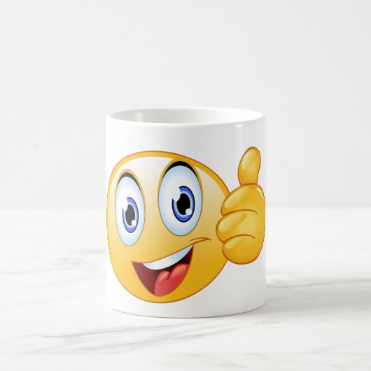 Daumen hoch kaffeetasse (Mittel)