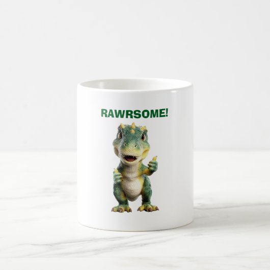 Daumen Hoch T Rex Kaffeetasse (Mittel)