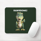 Daumen Hoch T Rex Mousepad (Mit Mouse)