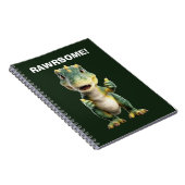 Daumen Hoch T Rex Notizblock (Rechte Seite)