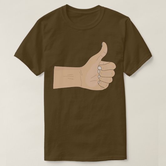 Daumen hoch T-Shirt (Design vorne)