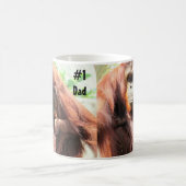 Daumen hoch zum besten Vater - Orangutan Tasse (Mittel)