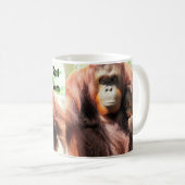 Daumen hoch zur besten Mama - Orangutan Tasse (VorderseiteRechts)
