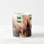 Daumen hoch zur besten Mama - Orangutan Tasse (Mittel)