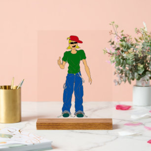 Daumen nach oben acrylschild