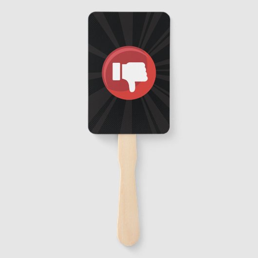 Daumen nach oben fächer (Rückseite)