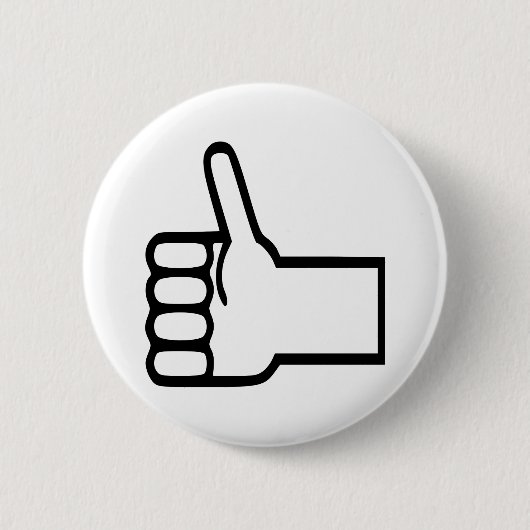 Daumen oben button (Vorderseite)