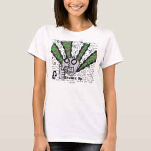 Daumen oben für Musik (Damen) T-Shirt