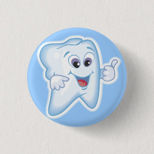 Daumen oben für zahnmedizinische Hygiene! Button