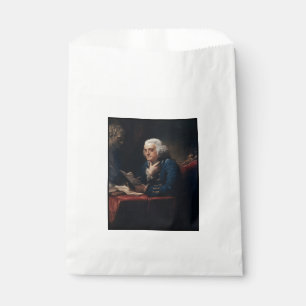 Daumen-Porträt, Benjamin Franklin Gründungsvater Geschenktütchen