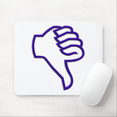 Daumen runter mousepad (Mit Mouse)