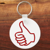 Daumen Schlüsselanhänger (Vorderseite)
