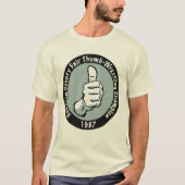 Daumen-Wrestling T-Shirt (Vorderseite)