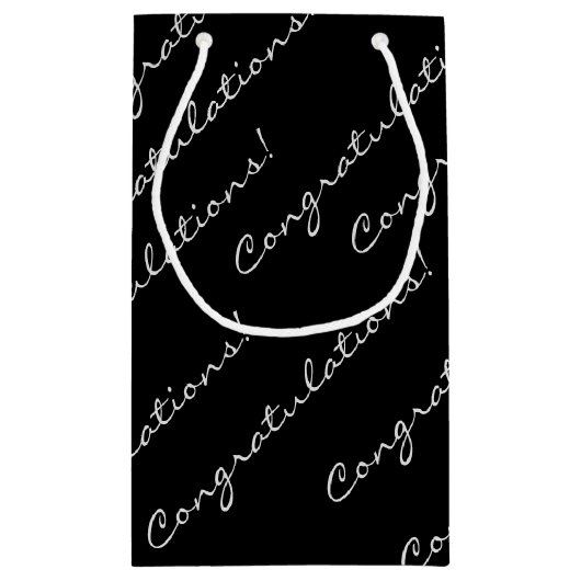 Daumenaufkleber Kleine Geschenktüte (Rückseite)