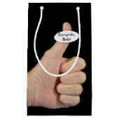 Daumenaufkleber Kleine Geschenktüte (Vorderseite)