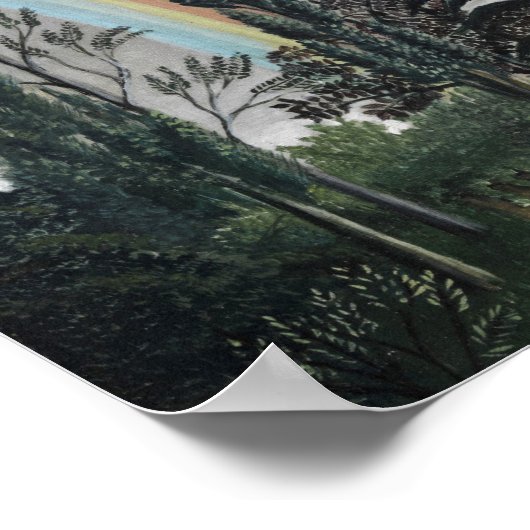 Daumesnil | Henri Rousseau Poster (Ecke)