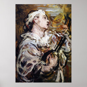 Daumiers Pierrot Kunstplakat Poster