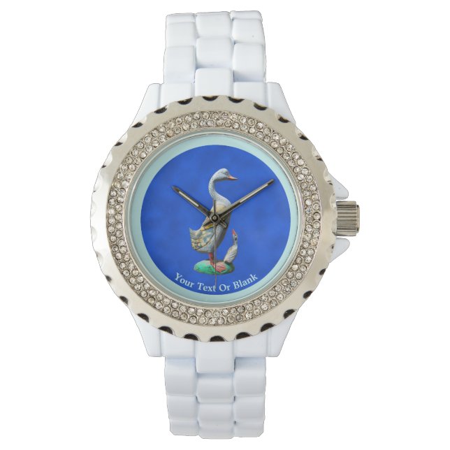 Daunendecken Armbanduhr (Vorderseite)