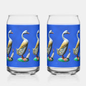 Daunendecken Dosenglas (Vorderseite)