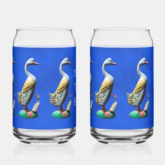 Daunendecken Dosenglas (Links)