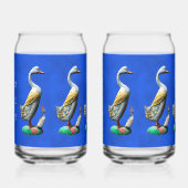 Daunendecken Dosenglas (Rechts)