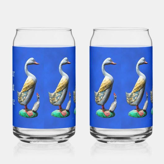 Daunendecken Dosenglas (Rechts)