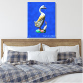 Daunendecken Leinwanddruck (Insitu (Schlafzimmer))