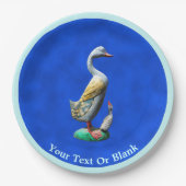 Daunendecken Pappteller (Vorderseite)