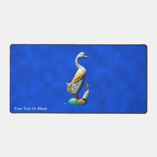 Daunendecken Schreibtischunterlage (Vorderseite)